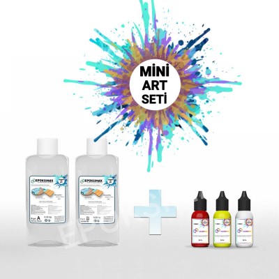 MİNİ ART SETİ - EPOMAX 100 ART 0,50 LT+ 3x20 CC PİGMENT MİNİ ART SETİ - EPOMAX 100 ART 0,50 LT+ 3x20 CC PİGMENT