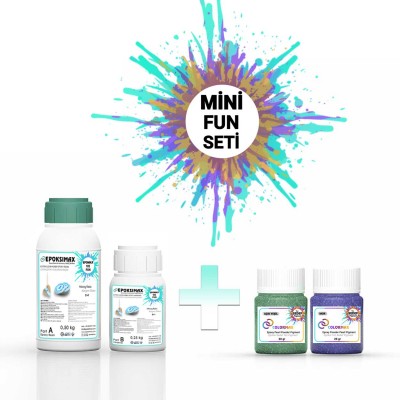 MİNİ FUN SETİ - EPOMAX 102 FUN 750 GR + 2x20 Gr PİGMENT MİNİ FUN SETİ - EPOMAX 102 FUN 750 GR + 2x20 Gr PİGMENT