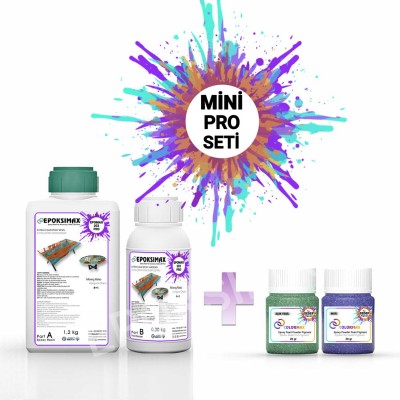MİNİ PRO SETİ - EPOMAX 203 PRO 1,5 KG + 2x20 Gr PİGMENT MİNİ PRO SETİ - EPOMAX 203 PRO 1,5 KG + 2x20 Gr PİGMENT