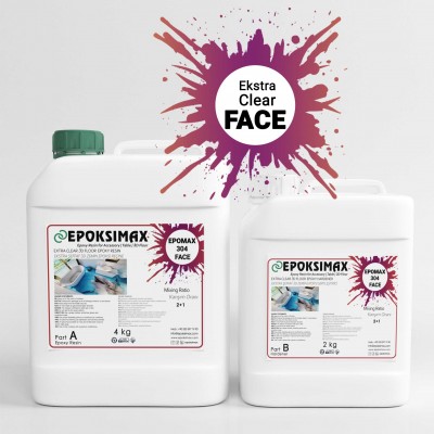 EPOMAX 304 FACE Ekstra Şeffaf 3D Zemin Epoksi Reçine 6 KG EPOMAX 304 FACE Ekstra Şeffaf 3D Zemin Epoksi Reçine 6 KG