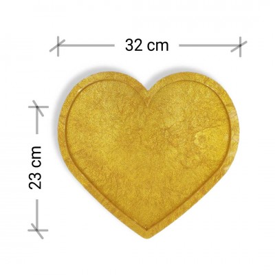 Kalp Tepsi - Premium Silikon Kalıp 32cmx23cm Kalp Tepsi - Premium Silikon Kalıp 32cmx23cm