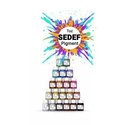 COLORMAX Toz Sedef Pigment Seti 10x20 Gr COLORMAX Toz Sedef Pigment Seti 10x20 Gr