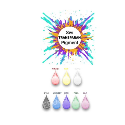 COLORMAX Transparan Sıvı Pigment 20 cc COLORMAX Transparan Sıvı Pigment 20 cc