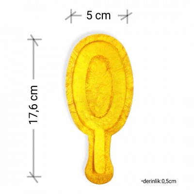 Ayna Çerçevesi Kalıbı - Premium Silikon Kalıp 17,6cmx5cm Ayna Çerçevesi Kalıbı - Premium Silikon Kalıp 17,6cmx5cm