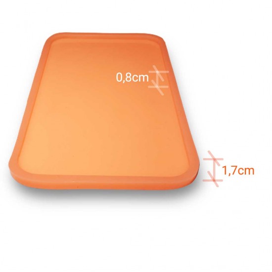 Dikdörtgen Epoksi Tepsi Silikon Kalıbı 36cmx21cm Dikdörtgen Epoksi Tepsi Silikon Kalıbı 36cmx21cm