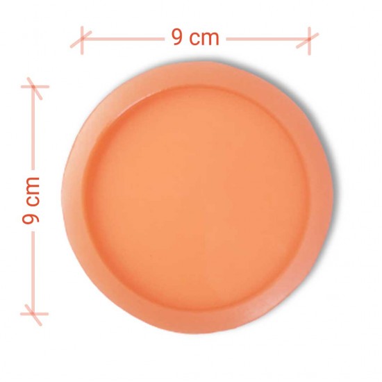 Bardak Altığı Silikon Kalıbı Yuvarlak 9cm Çap Bardak Altığı Silikon Kalıbı Yuvarlak 9cm Çap