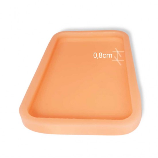 Dikdörtgen Tepsi Silikon Kalıbı 21cmx12cm Dikdörtgen Tepsi Silikon Kalıbı 21cmx12cm