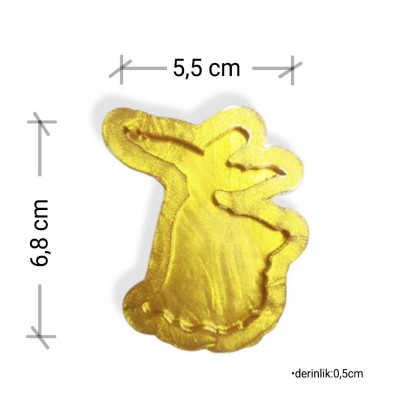Semazen Magnet-Anahtarlık - Premium Silikon Kalıp 5,5cmx6,8cm Semazen Magnet-Anahtarlık - Premium Silikon Kalıp 5,5cmx6,8cm