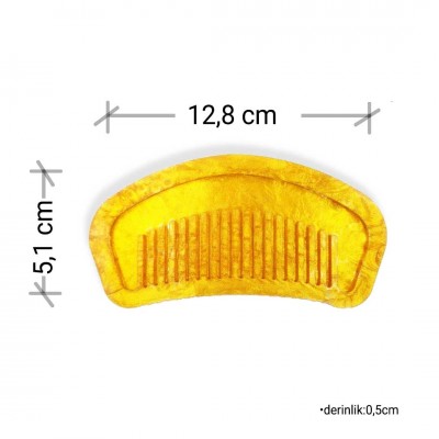 Oval Tarak Kalıbı  - Premium Silikon Kalıp 12,8cmx5,1cm Oval Tarak Kalıbı  - Premium Silikon Kalıp 12,8cmx5,1cm