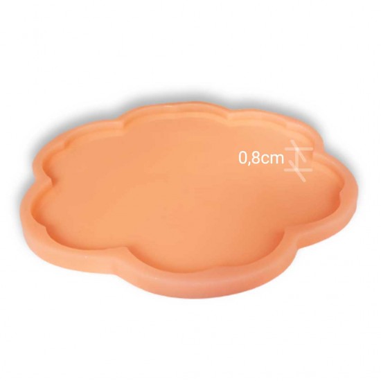 Çiçek Tepsi Silikon Kalıbı 30cm Çap Çiçek Tepsi Silikon Kalıbı 30cm Çap