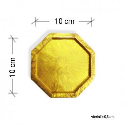 Altıgen Bardak Altlığı - Premium Silikon Kalıp 10cmx10cm Altıgen Bardak Altlığı - Premium Silikon Kalıp 10cmx10cm