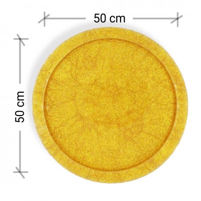 Yuvarlak Sehpa - Premium Silikon Kalıp 50cm