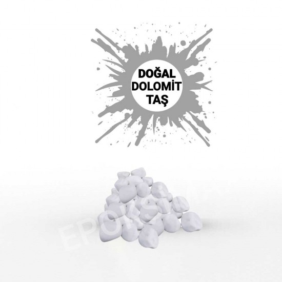Doğal Dolomit Taşı 5 KG Doğal Dolomit Taşı 5 KG