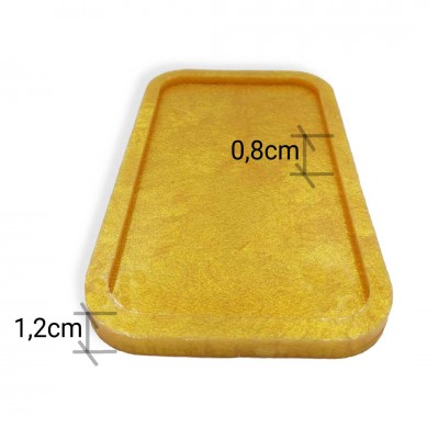 Dikdörtgen Tepsi - Premium Silikon Kalıp 21cmx12cm Dikdörtgen Tepsi - Premium Silikon Kalıp 21cmx12cm