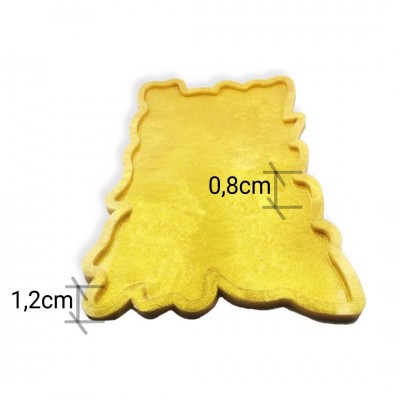 Zikzak Kenar Dikdörtgen Tepsi - Premium Silikon Kalıp 20,5cmx13cm Zikzak Kenar Dikdörtgen Tepsi - Premium Silikon Kalıp 20,5cmx13cm