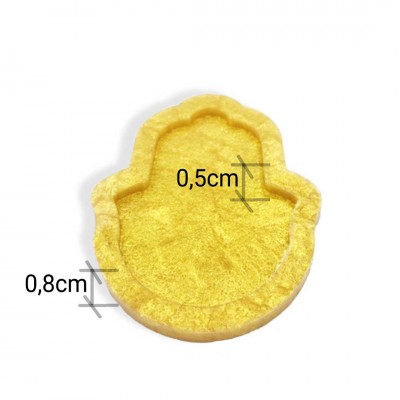 Fatma Ana Eli Magnet - Premium Silikon Kalıp 8,7cmx6,5cm