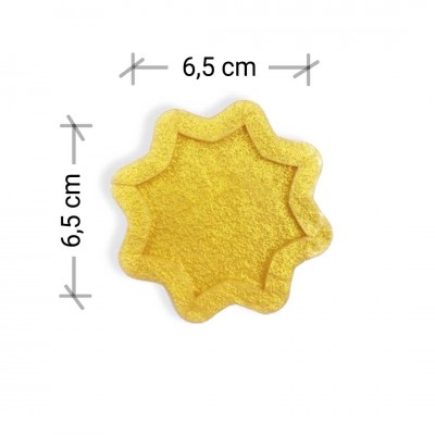 Yıldız Magnet - Premium Silikon Kalıp 6,5cmx6,5cm