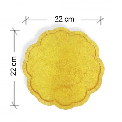 Çiçek Tepsi - Premium Silikon Kalıp 22cm Çiçek Tepsi - Premium Silikon Kalıp 22cm