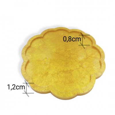 Çiçek Tepsi - Premium Silikon Kalıp 22cm Çiçek Tepsi - Premium Silikon Kalıp 22cm